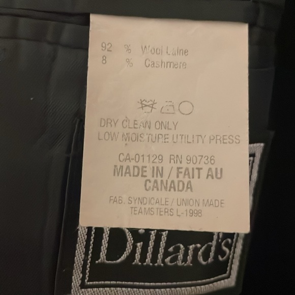 Ralph Ralph Lauren blue label men’s size 39R double breasted blazer - Picture 6 of 7